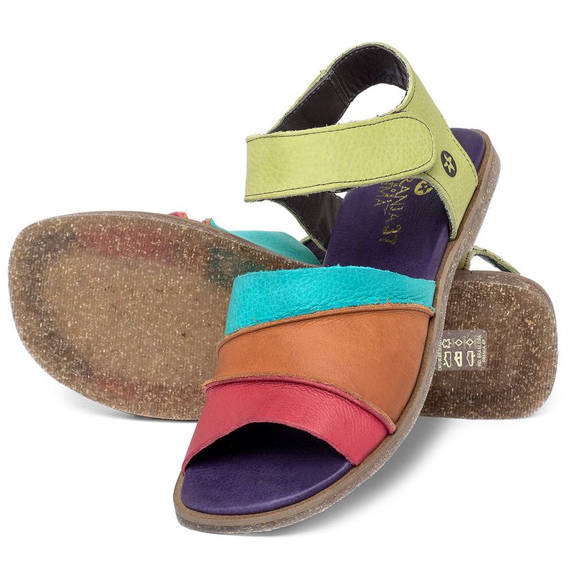 Laranja_Lima_Shoes_Sapatos_Femininos_Sandalia_Rasteira___Flat_em_Couro_Colorido_-_Codigo_-_137373_2