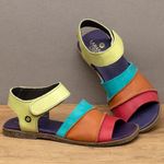 Laranja_Lima_Shoes_Sapatos_Femininos_Sandalia_Rasteira___Flat_em_Couro_Colorido_-_Codigo_-_137373_3