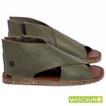 Laranja_Lima_Shoes_Sapatos_Masculinos_Rasteira_em_Couro_Verde_-_Codigo_-_141328_1