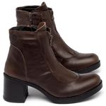 Laranja_Lima_Shoes_Sapatos_Femininos_Bota___Cano_Curto_Salto_de_5_cm_em_Couro_Marrom_-_Codigo_-_141335_1