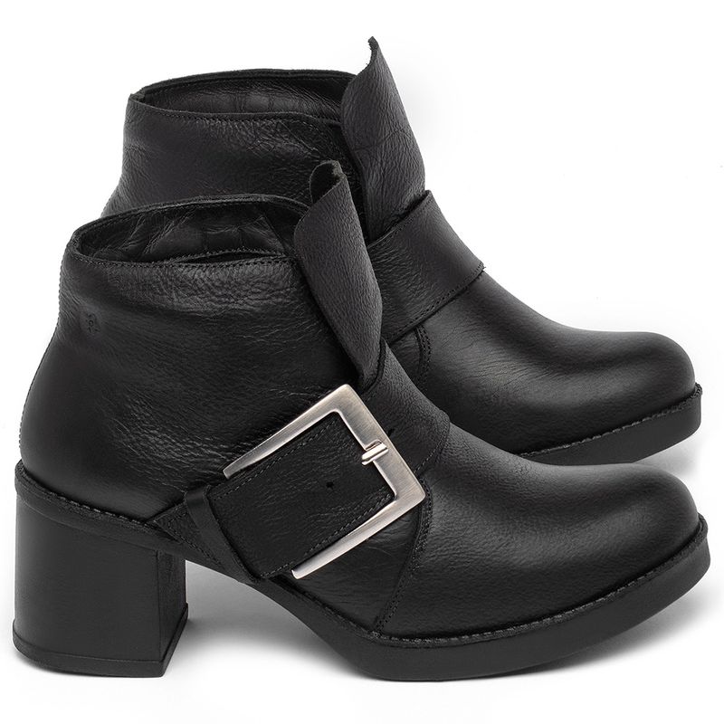 Laranja_Lima_Shoes_Sapatos_Femininos_Bota___Cano_Curto_Salto_de_5_cm_em_Couro_Preto_-_Codigo_-_141333_1