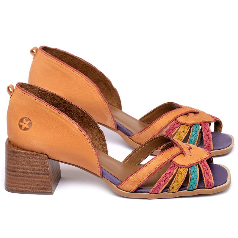 Sapato Salto Fino Peep Toe Salto Cm Meia Pata Salto Sapato Bebece