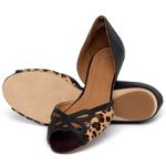 Laranja_Lima_Shoes_Sapatos_Femininos_Sapatilha___Peep_Toe_em_Couro_Onca_-_Codigo_-_3790_2