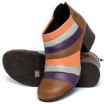 Laranja_Lima_Shoes_Sapatos_Femininos_Bota___Cano_Curto_Salto_de_5_cm_em_Couro_Colorido_-_Codigo_-_137162_2