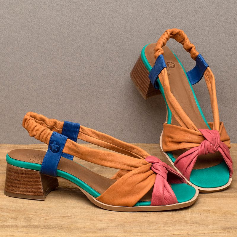 Laranja_Lima_Shoes_Sapatos_Femininos_Sandalia___Laranja_Lima_Shoes_Classic_Salto_de_4_cm_em_Couro_Colorido_-_Codigo_-_3803_3