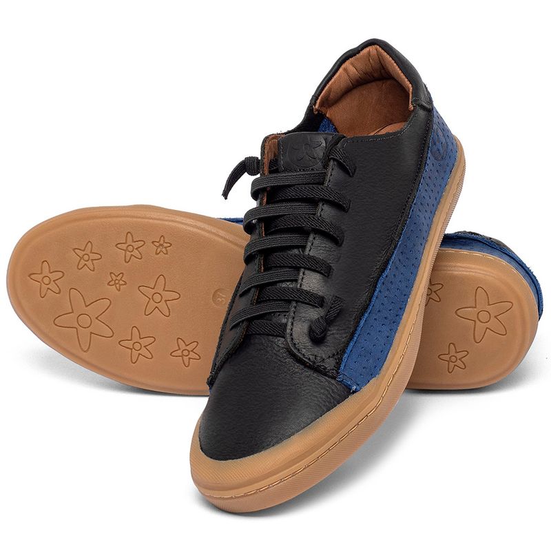 Laranja_Lima_Shoes_Sapatos_Femininos_Tenis___Cano_Baixo_em_Couro_Preto_-_Codigo_-_139077_2