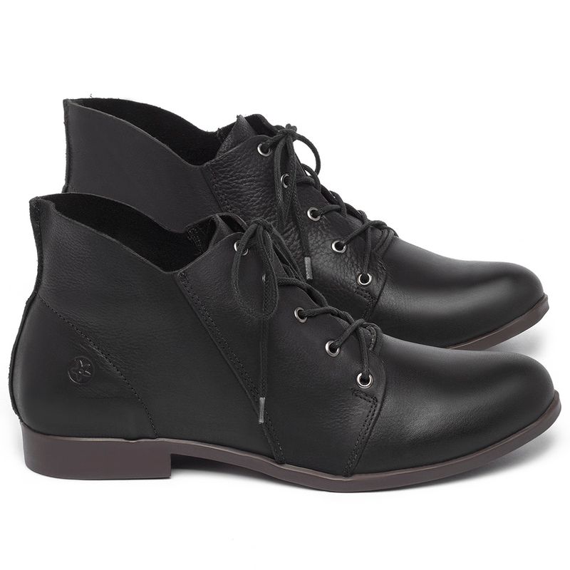 Laranja_Lima_Shoes_Sapatos_Femininos_Bota___Cano_Curto_em_Couro_Preto_-_Codigo_-_137109_1