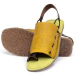 Laranja_Lima_Shoes_Sapatos_Femininos_Sandalia_Rasteira___Flat_em_Couro_Amarelo_-_Codigo_-_141154_2
