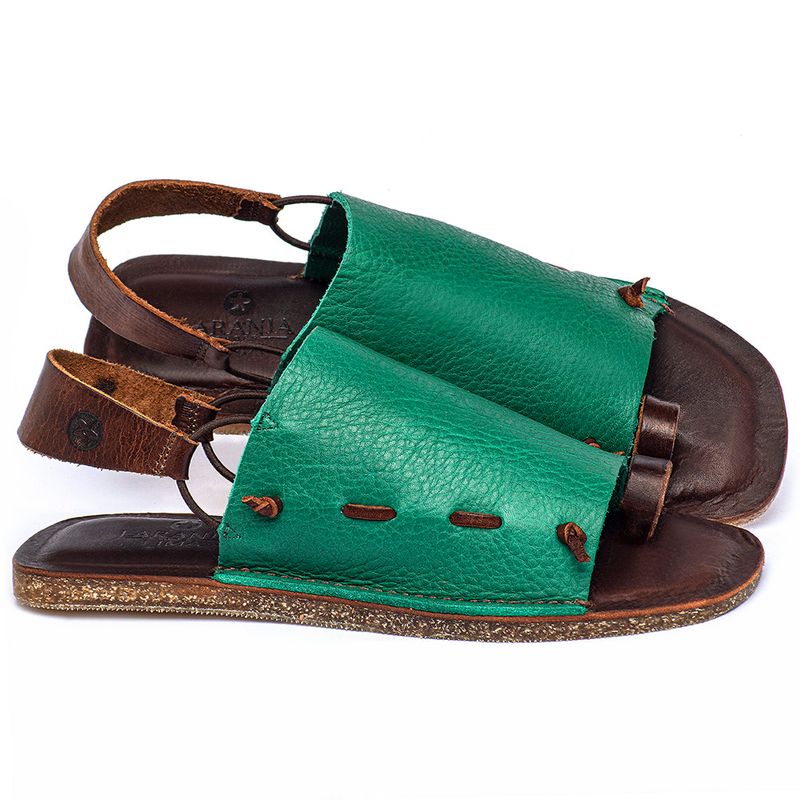 Laranja_Lima_Shoes_Sapatos_Femininos_Sandalia_Rasteira___Flat_em_Couro_Verde_-_Codigo_-_141154_1