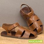 Laranja_Lima_Shoes_Sapatos_Masculinos_Rasteira_em_Couro_Caramelo_-_Codigo_-_141238_3