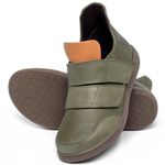 Laranja_Lima_Shoes_Sapatos_Femininos_Tenis___Cano_Baixo_em_Couro_Musgo_-_Codigo_-_155003_2