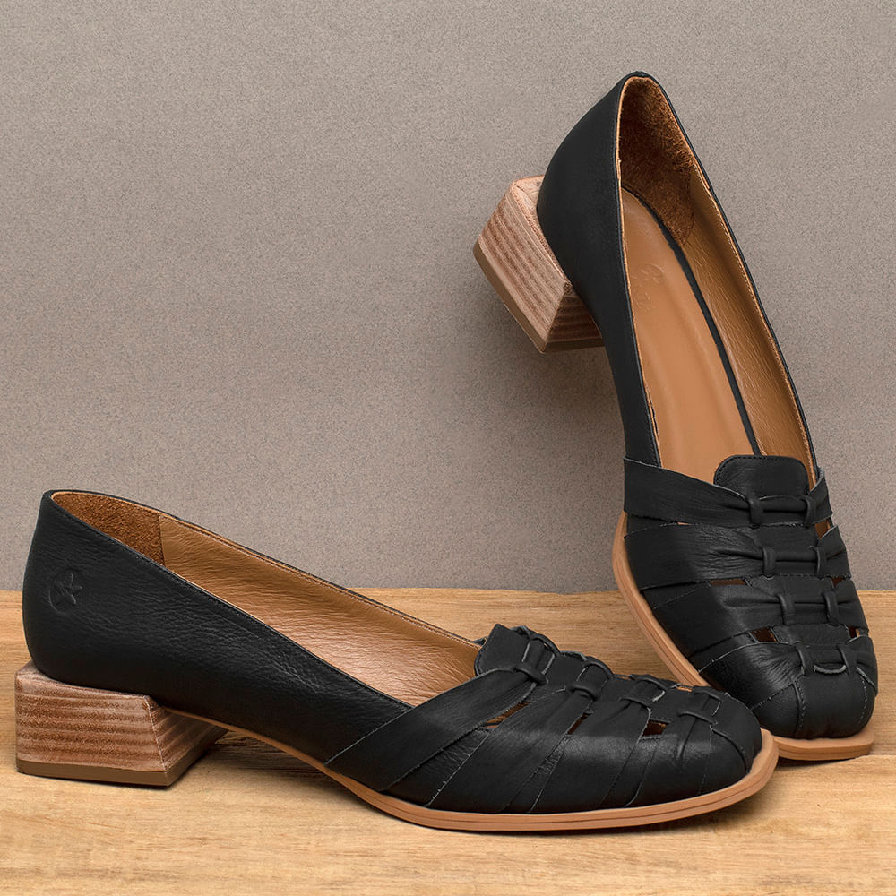 Mocassim deals com salto