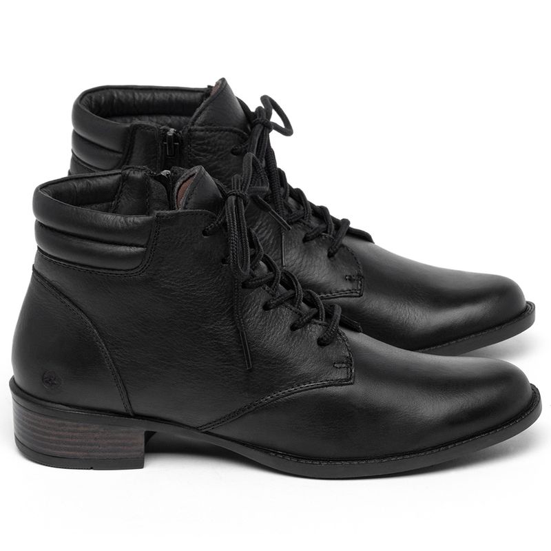 Laranja_Lima_Shoes_Sapatos_Femininos_Bota___Cano_Curto_Salto_de_3_cm_em_Couro_Preto_-_Codigo_-_152004_1