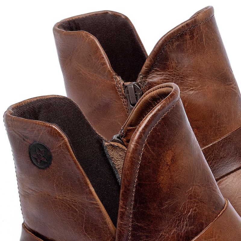 Laranja_Lima_Shoes_Sapatos_Femininos_Bota___Cano_Curto_Salto_de_3_cm_em_Couro_Marrom_-_Codigo_-_141139_5