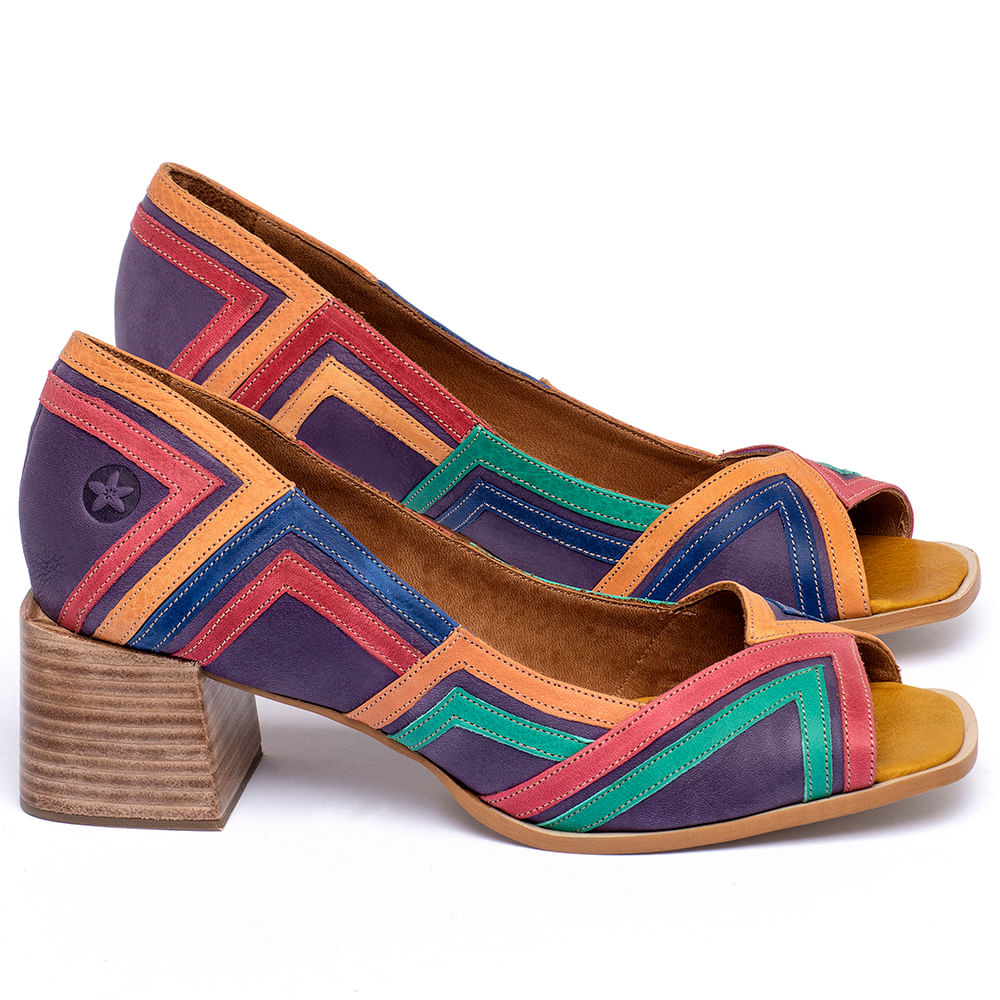 Sapatos femininos peep toe outlet