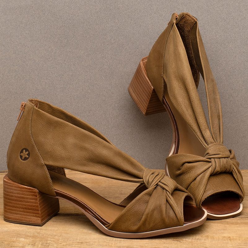 Laranja_Lima_Shoes_Sapatos_Femininos_Sandalia___Laranja_Lima_Shoes_Classic_Salto_de_5_cm_em_Couro_Caramelo_-_Codigo_-_3830_3