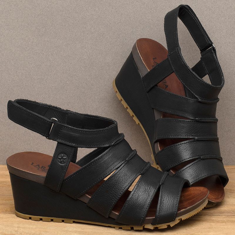 Laranja_Lima_Shoes_Sapatos_Femininos_Anabela___Cunha_Salto_de_5_cm_em_Couro_Preto_-_Codigo_-_137276_3