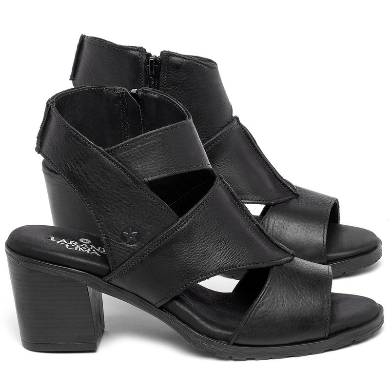 Laranja_Lima_Shoes_Sapatos_Femininos_Sandalia___Boho_Salto_de_6_cm_em_Couro_Preto_-_Codigo_-_137271_1