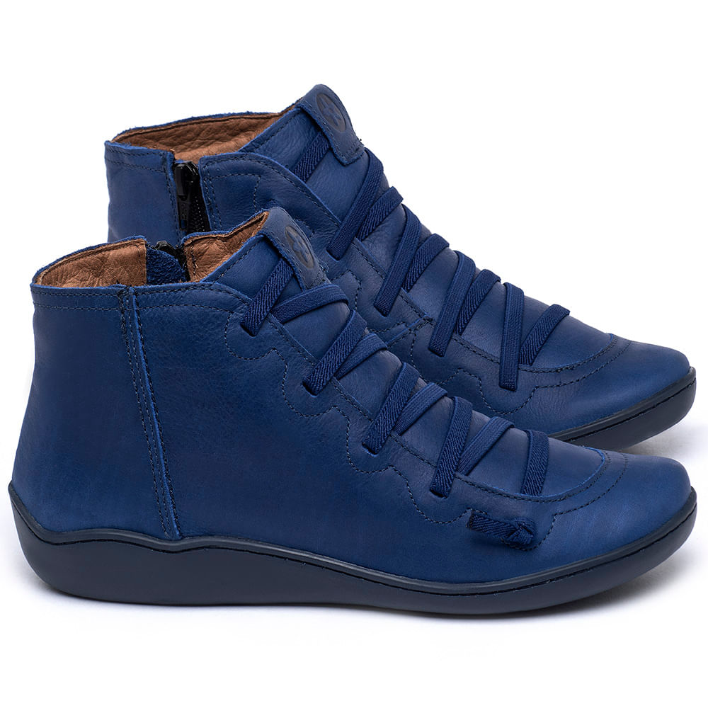 Tenis cano cheap alto azul