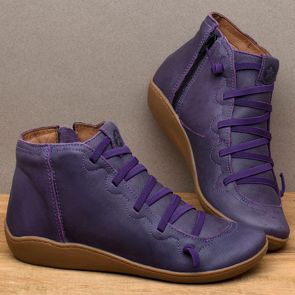 Tenis cano alto sales roxo