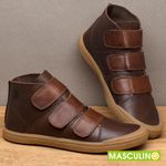 Laranja_Lima_Shoes_Sapatos_Masculinos_Tenis_Masculino___Cano_Alto_em_Couro_Marrom_-_Codigo_-_141090_3