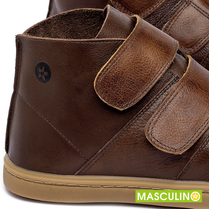 Laranja_Lima_Shoes_Sapatos_Masculinos_Tenis_Masculino___Cano_Alto_em_Couro_Marrom_-_Codigo_-_141090_5