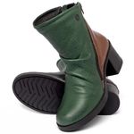 Laranja_Lima_Shoes_Sapatos_Femininos_Bota___Cano_Medio_Salto_de_5_cm_em_Couro_Bicolor_-_Codigo_-_141244_2
