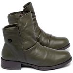 Laranja_Lima_Shoes_Sapatos_Femininos_Bota___Cano_Curto_Salto_de_3_cm_em_Couro_Musgo_-_Codigo_-_141255_1