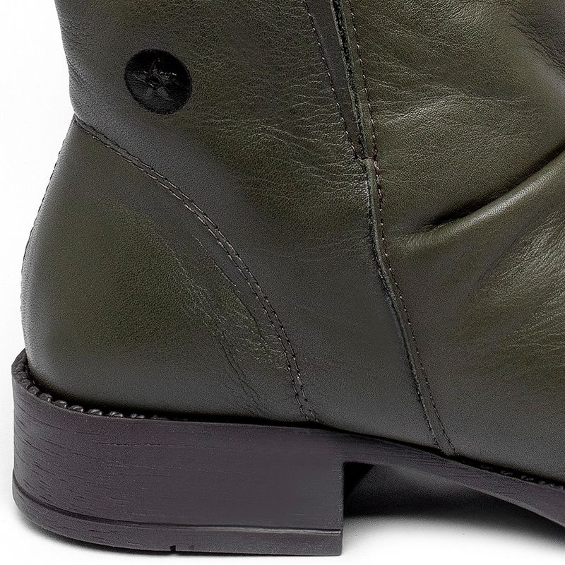 Laranja_Lima_Shoes_Sapatos_Femininos_Bota___Cano_Curto_Salto_de_3_cm_em_Couro_Musgo_-_Codigo_-_141255_6