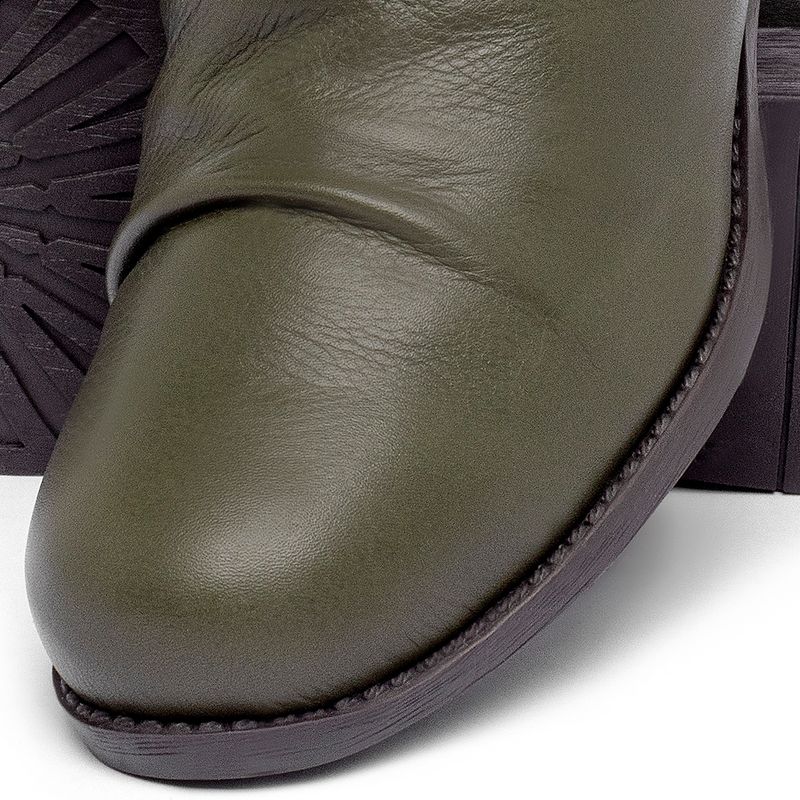 Laranja_Lima_Shoes_Sapatos_Femininos_Bota___Cano_Curto_Salto_de_3_cm_em_Couro_Musgo_-_Codigo_-_141255_7