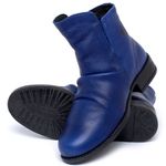 Laranja_Lima_Shoes_Sapatos_Femininos_Bota___Cano_Curto_Salto_de_3_cm_em_Couro_Azul_-_Codigo_-_141255_2