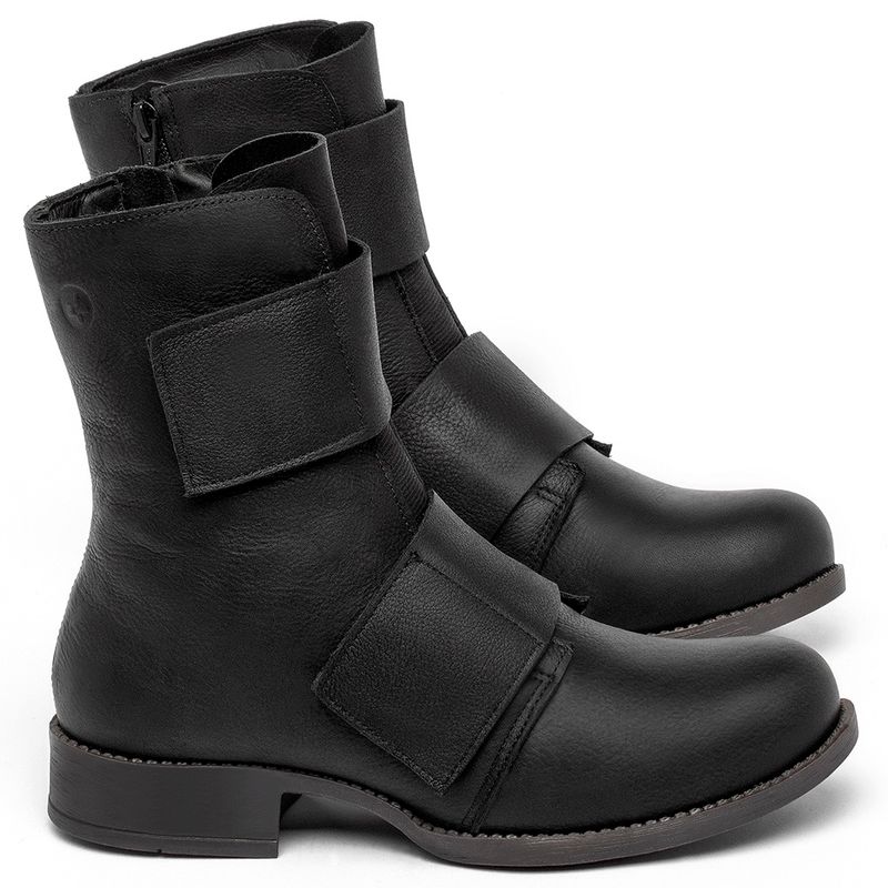 Laranja_Lima_Shoes_Sapatos_Femininos_Bota___Cano_Medio_Salto_de_3_cm_em_Couro_Preto_-_Codigo_-_141338_1
