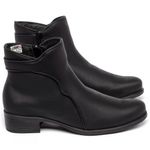 Laranja_Lima_Shoes_Sapatos_Femininos_Bota___Cano_Curto_Salto_de_3_cm_em_Couro_Preto_-_Codigo_-_139083_1